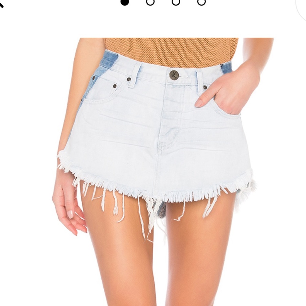 One teaspoon 40/40 mini skirt